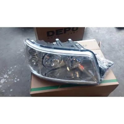 Transporter T5 çift hüzmeli far çift mercekli sağ far depo marka tayvan üretimi