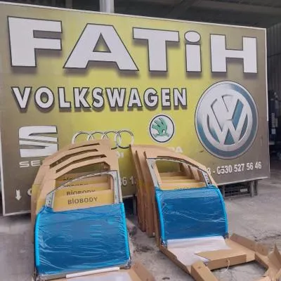 volkswagen caddy 2004 / 2015 yılları arası uyumlu sıfır ithal orjinal kalıp sağ sol ön kapılar