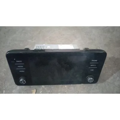 654035871H Skoda Rapid / Skoda Kamiq dijital teyp paneli, duble ekran, multimedya oynatıcı Çıkma orjinal