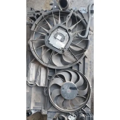 Volkswagen Transporter T5 2.5 TDI 130'luk çıkma fan seti, büyük fan  7h0121207b klima fanı radyatör fanı fan seti beyinli tip