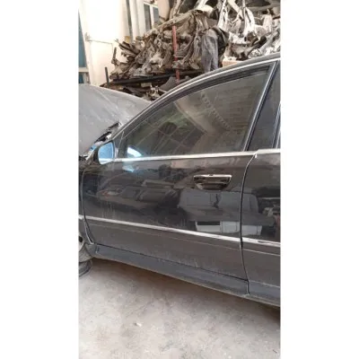 2003-2010 model çıkma orjinal Audi A8 Sol ön kapı siyah renk
