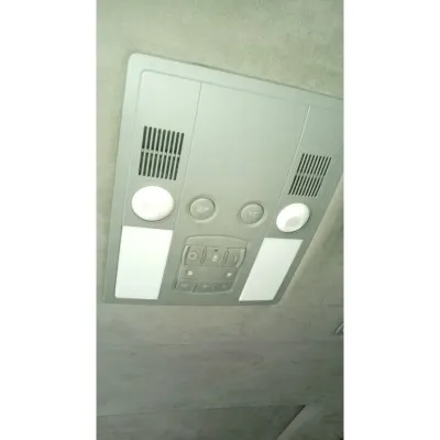 2003-2010 model çıkma orjinal Audi A8 Klima kontrol paneli ve çakmaklık