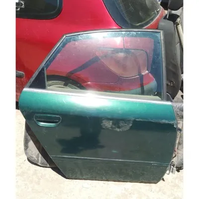 98-03 model Audi A6 C5 kasa sağ arka kapı çıkma orjinal yeşil renk hatasız