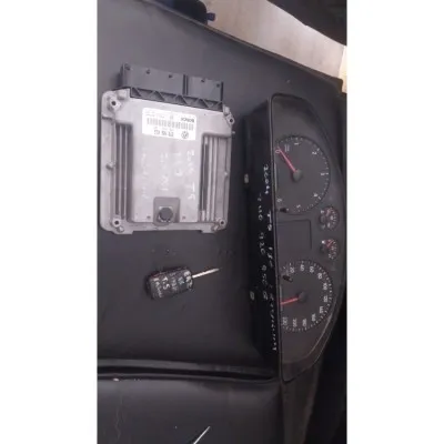 2004 Transporter t5 2.5 TDI 130'luk immobilizer takımı imbo takımı motor beyni kilometre saati kontak anahtarı seti çıkma orijinal