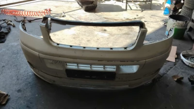 2004-2008 model Volkswagen Transporter T5 çıkma orjinal ön tampon beyaz renk