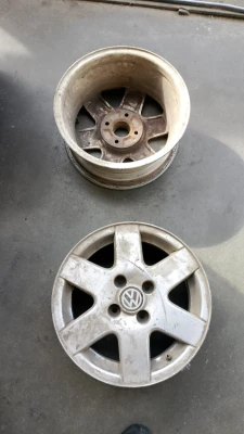 Volkswagen polo 2001 çıkma orjinal çelik jant