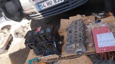 Volkswagen Caddy 1.9 TDi bls çıkma sıfır rektefiyeli motor