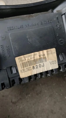 2004 model Seat Ibiza 1.4 TDI çıkma orjinal gösterge paneli 6L0920820J